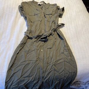 Brand new WOT Loft safari wrap dress size 2